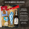 Geschenkbox Augsburg gefüllt mit Bier aus Bayern