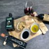 Gourmet Holz Box mit italienischem Öl & Essig - Italienischer Presentkorb für Paare die gerne italienisches Essen kochen und die Küche lieben. Das kulinarische Präsent Geschenkset für zwei Feinschmecker